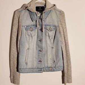 Guess Sweater Jean Jacket